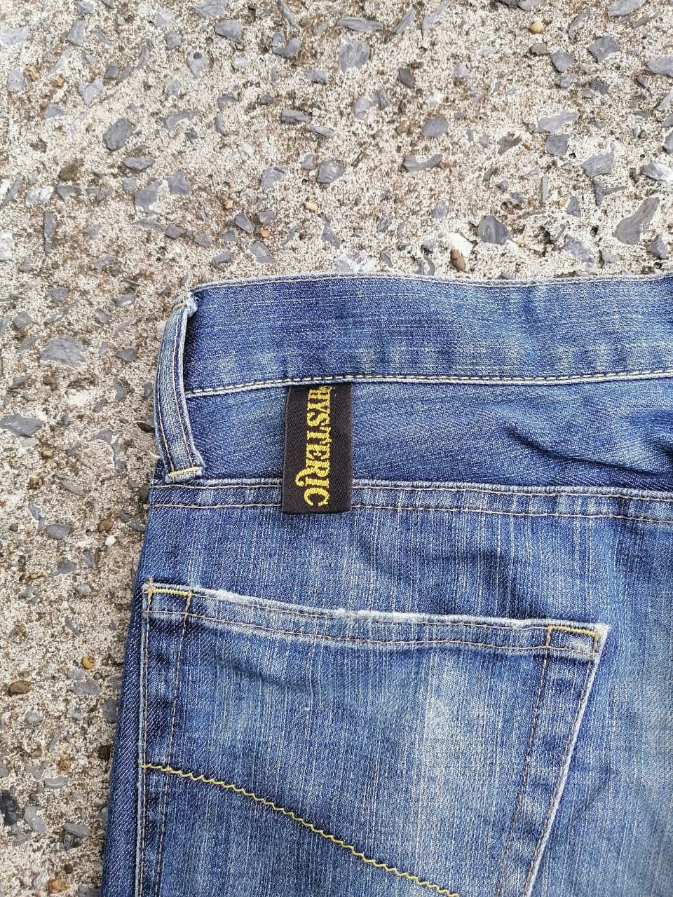 Hysteric Glamour × Japanese Brand Hysteric Glamour Ozone Rocks Desire Short Denim Jeans Size 31" - 9 Thumbnail