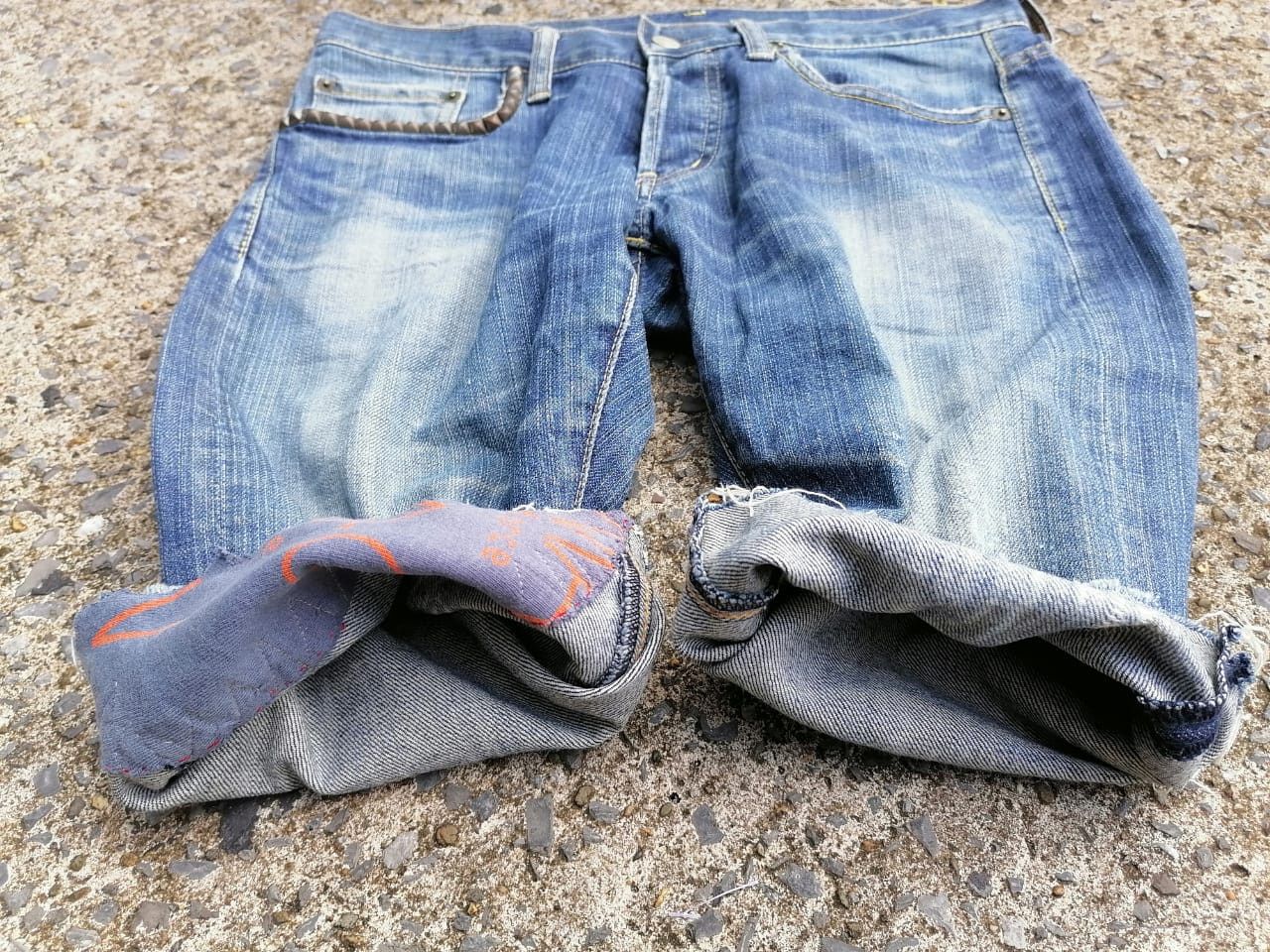 Hysteric Glamour × Japanese Brand Hysteric Glamour Ozone Rocks Desire Short Denim Jeans Size 31" - 6 Thumbnail