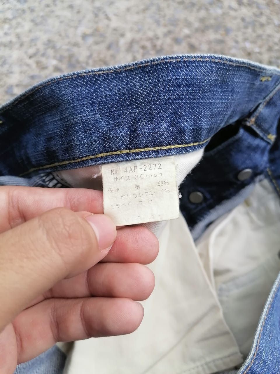 Hysteric Glamour × Japanese Brand Hysteric Glamour Ozone Rocks Desire Short Denim Jeans Size 31" - 3 Thumbnail