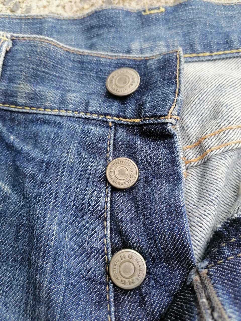 Hysteric Glamour × Japanese Brand Hysteric Glamour Ozone Rocks Desire Short Denim Jeans Size 31" - 5 Thumbnail