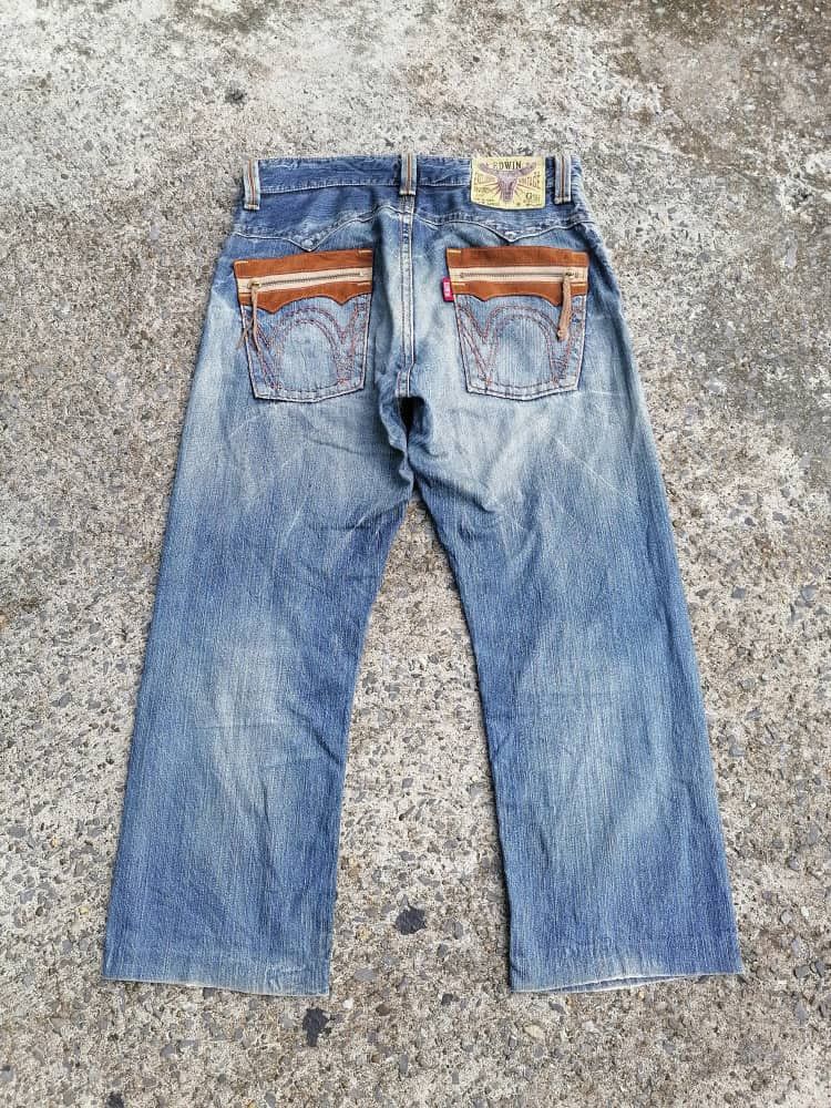 Edwin × Japanese Brand Edwin XV Made In Japan Denim Jeans Size US 35 - 8 Thumbnail