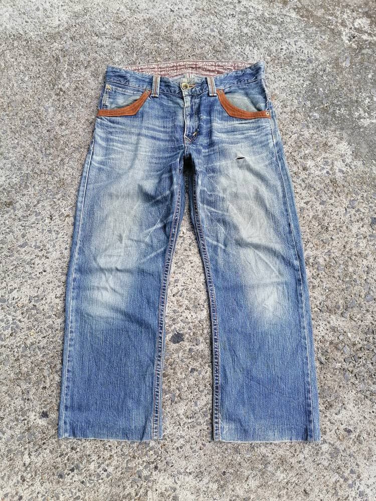 Edwin × Japanese Brand Edwin XV Made In Japan Denim Jeans Size US 35 - 2 Thumbnail