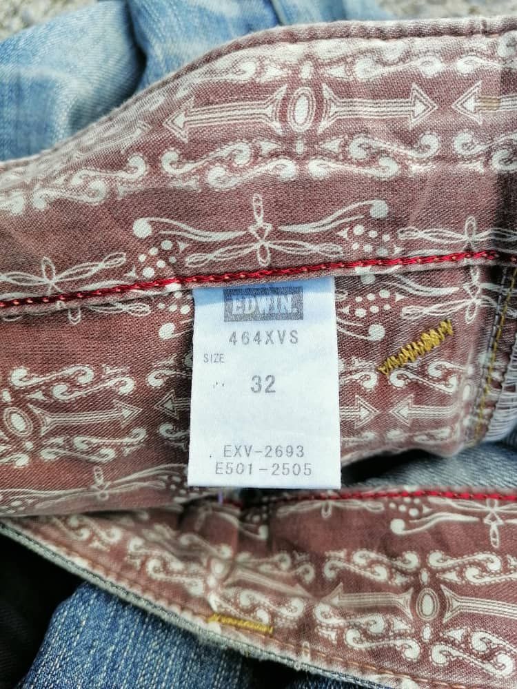 Edwin × Japanese Brand Edwin XV Made In Japan Denim Jeans Size US 35 - 4 Thumbnail