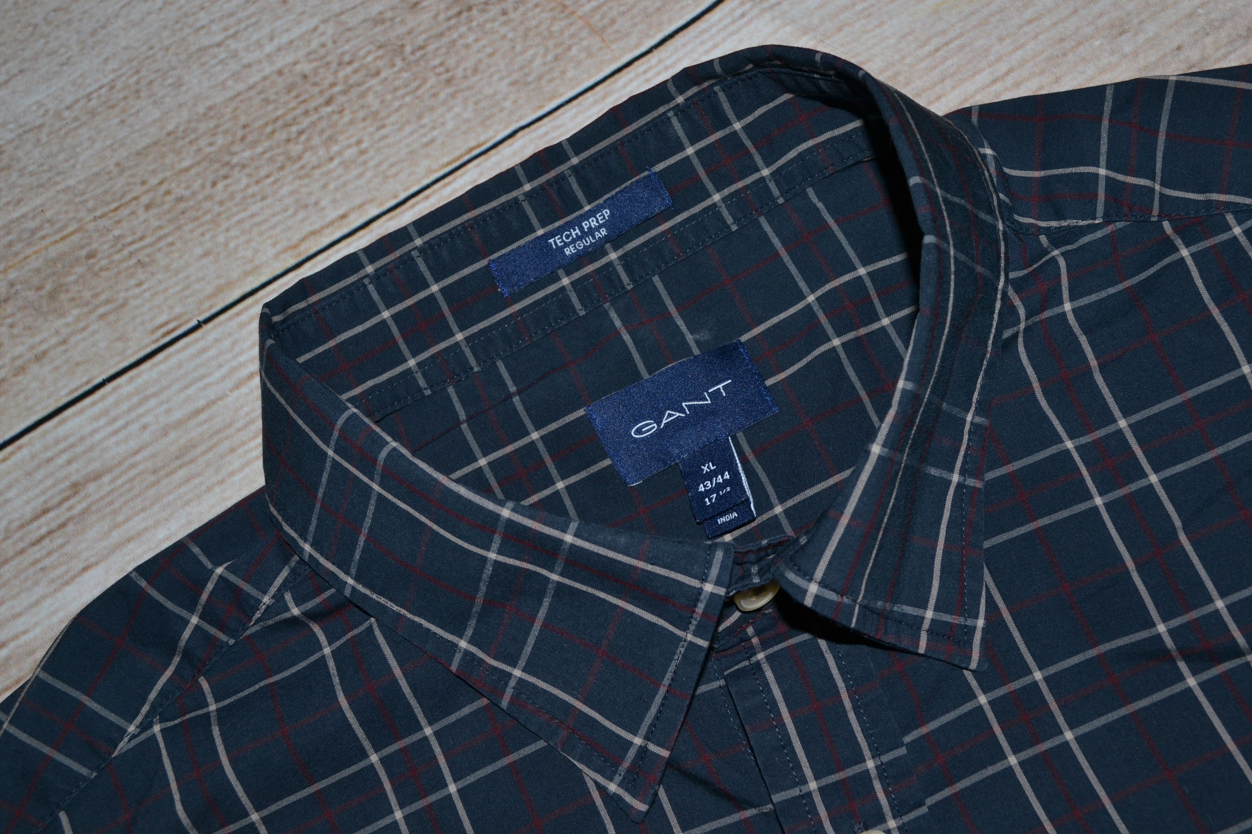 Gant GANT Cotton Long Sleeve Check Shirt Size XL Size US XL / EU 56 / 4 - 7 Thumbnail