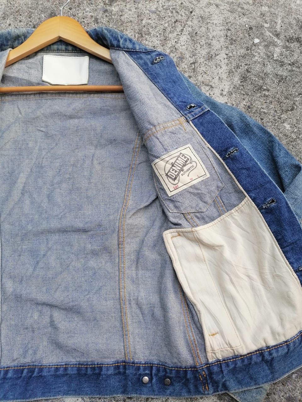 Denime × Vintage Denime Womenwear Denim Jacket Size ONE SIZE - 7 Thumbnail