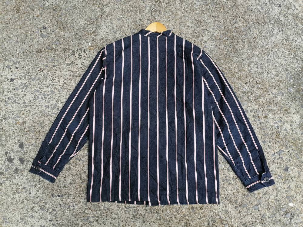 Designer Selvedge Styles Denim Button Jacket Size US M / EU 48-50 / 2 - 2 Thumbnail