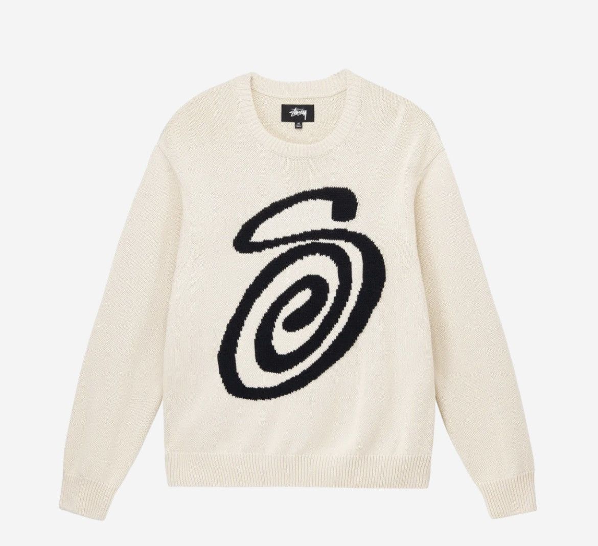 Stussy Stussy curly S sweater Knit | Grailed