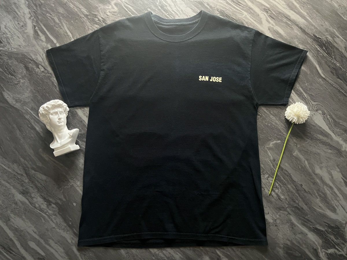 Kanye West : Saint Pablo San Jose Sap Center Tour Tees