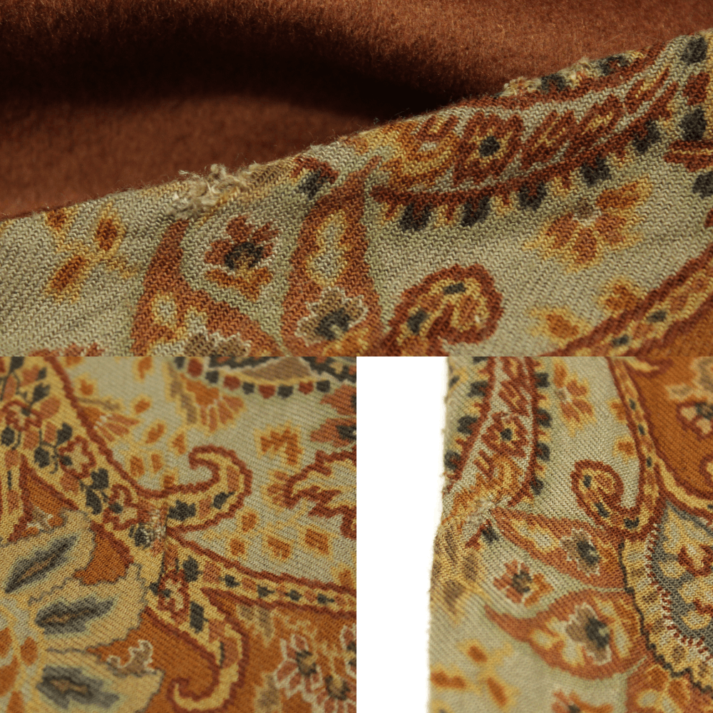 Escada 90S Paisley Wool Scarf Vintage Size ONE SIZE - 7 Thumbnail