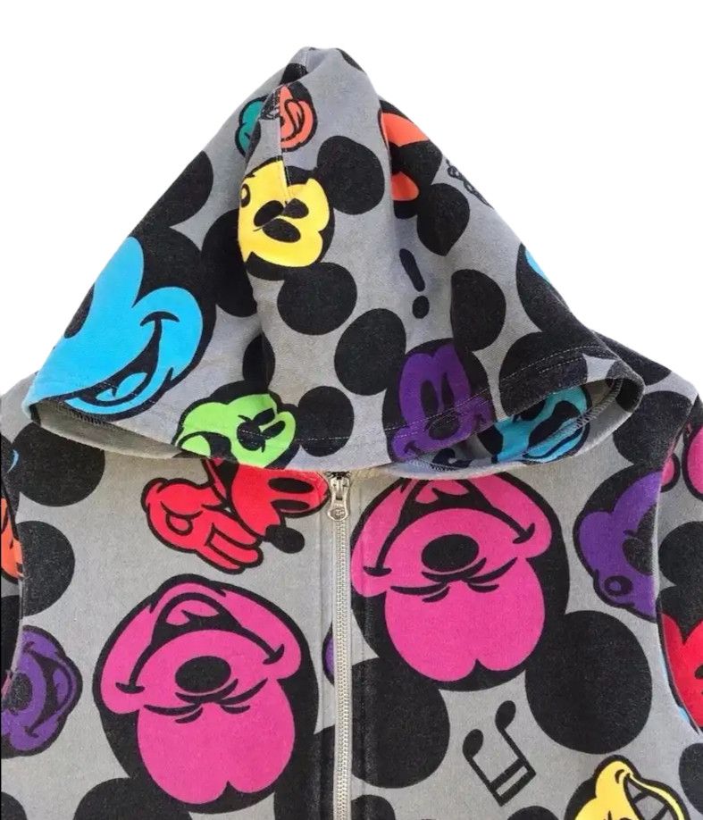Vintage Mickey Mouse Hoodie Full Prints