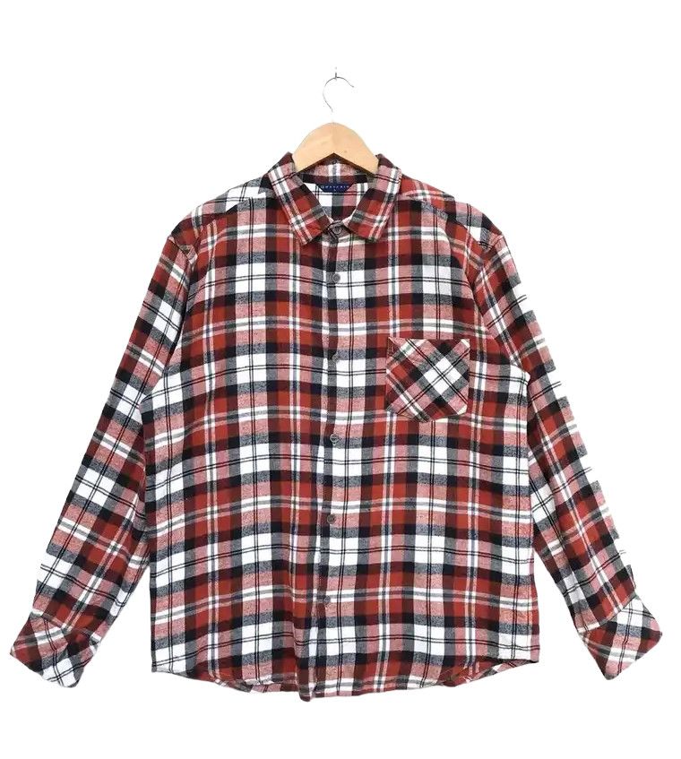 Japanese Brand Macchio Checkered Flannel Shirt