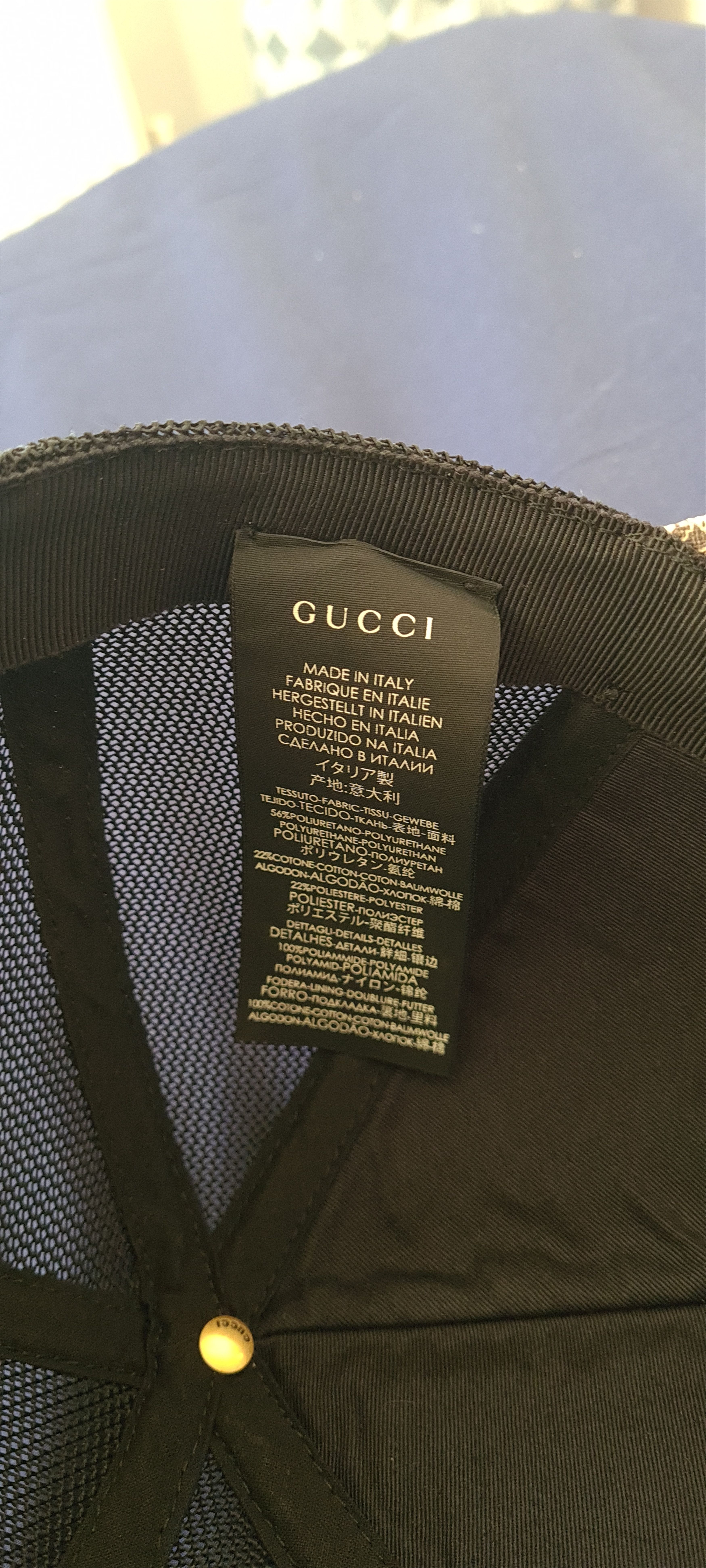 Gucci Gucci cap Size ONE SIZE - 7 Thumbnail