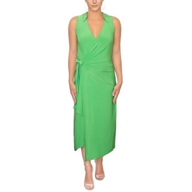 Rachel Rachel Roy Balencia Wrap Shirtdress - Palm Green Size
