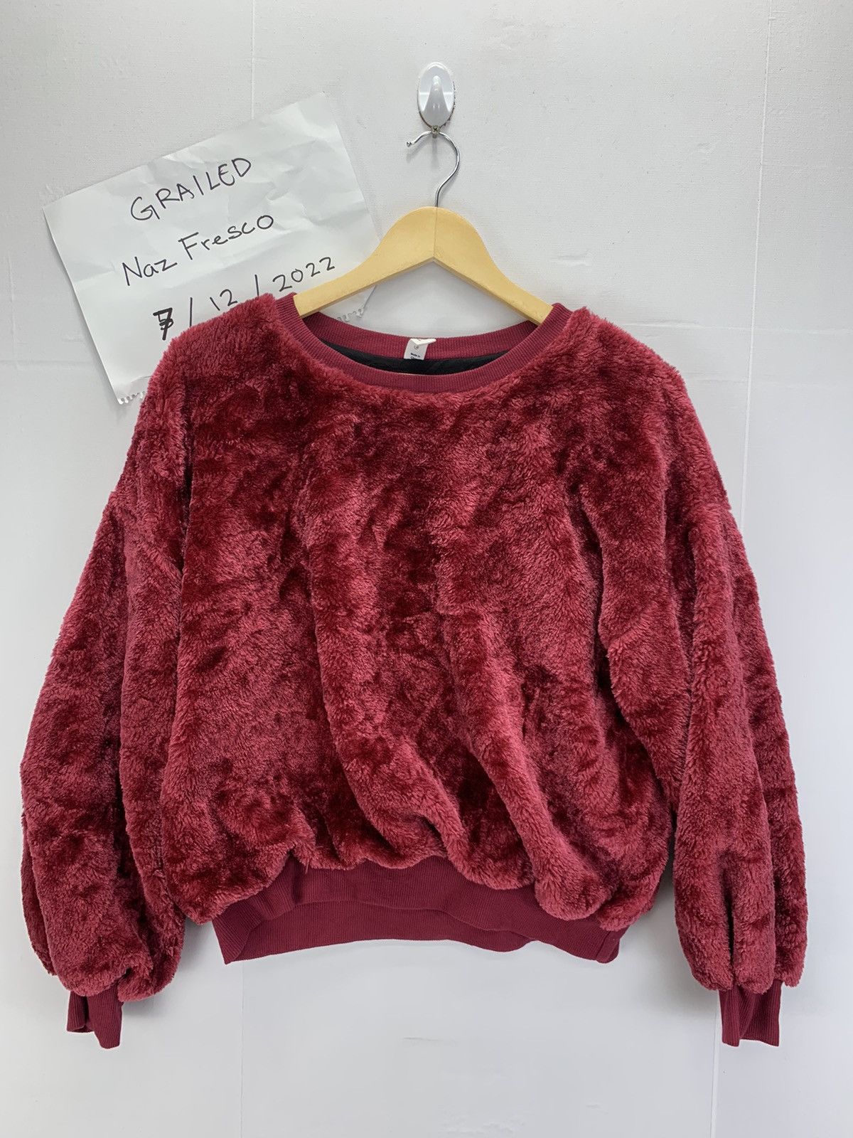 Hairy Fleece Tiger Sweatshirt fuzzy