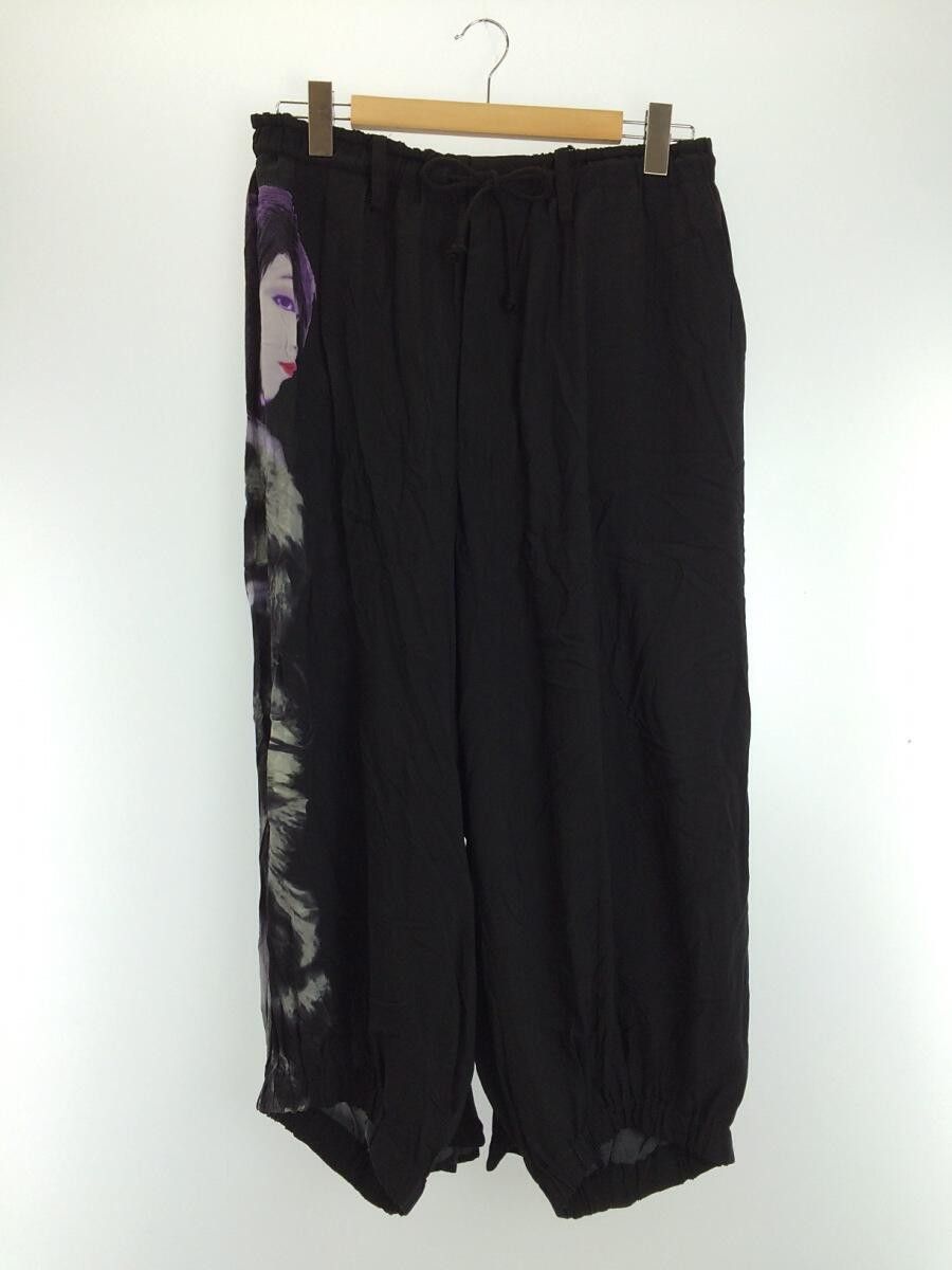 Yohji Yamamoto Yohji Yamamoto black Scandal 19ss Printed karasu  