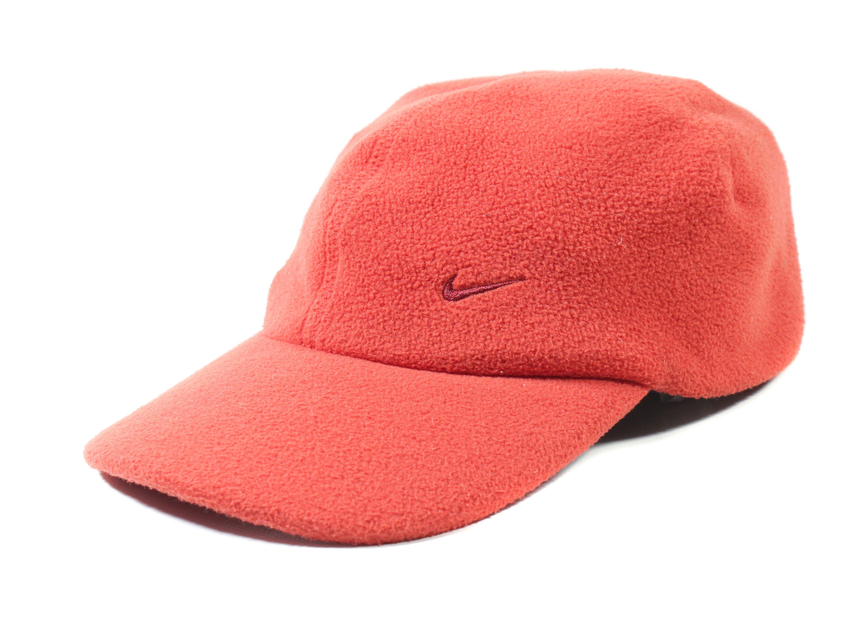 Nike 90S Swoosh Logo Fleece Hat Size ONE SIZE - 1 Thumbnail