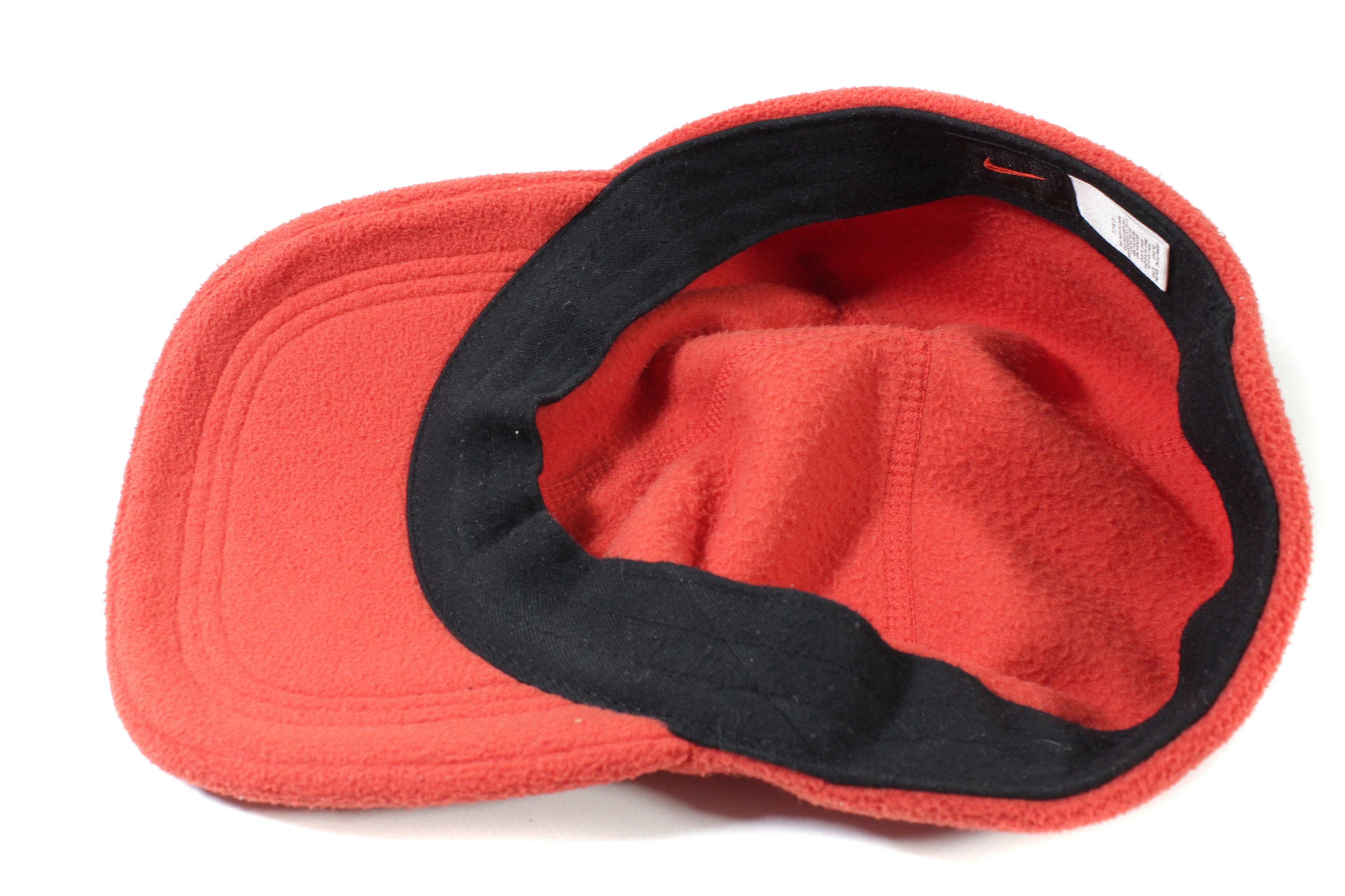 Nike 90S Swoosh Logo Fleece Hat Size ONE SIZE - 6 Thumbnail