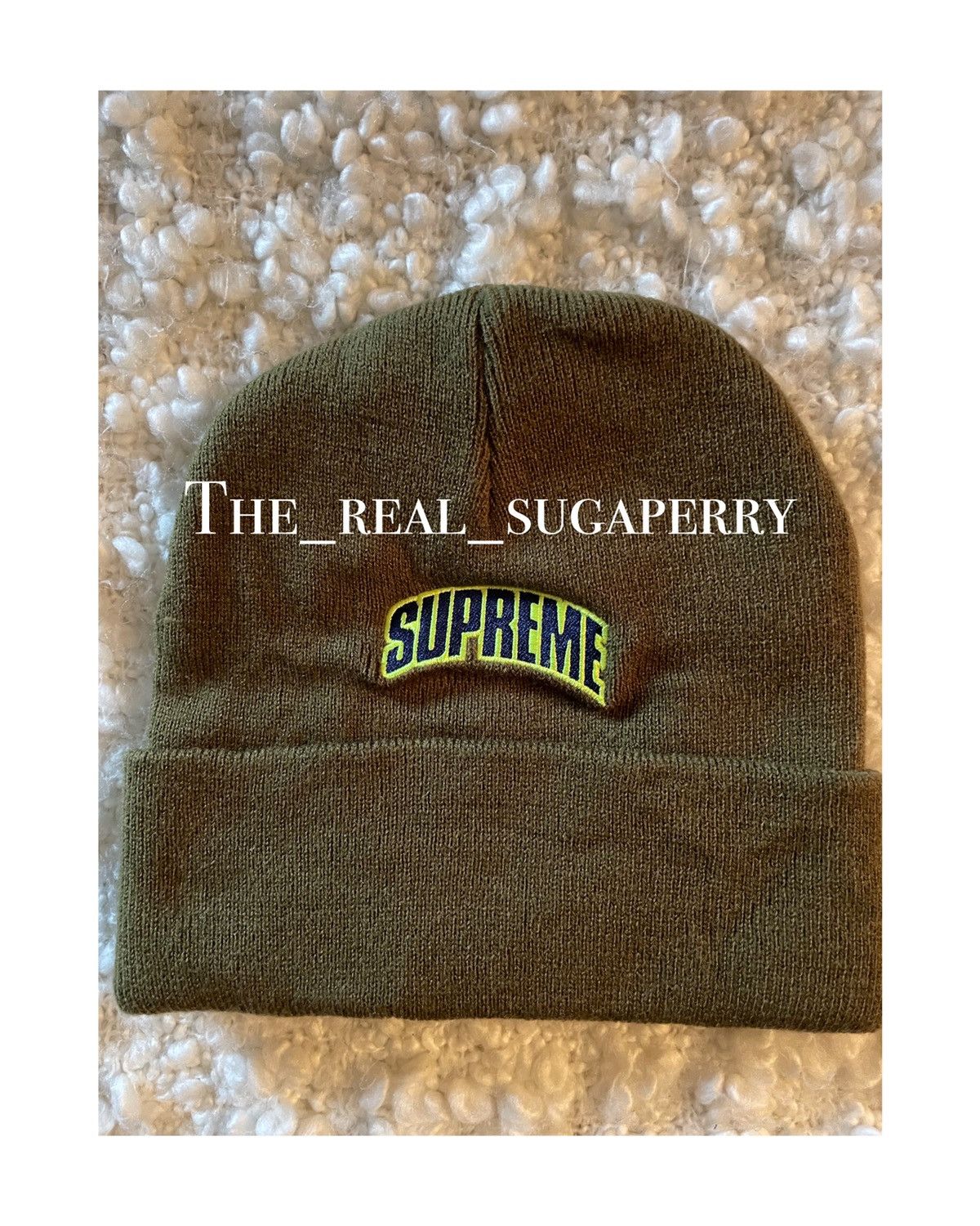 Supreme crown logo beanie clearance