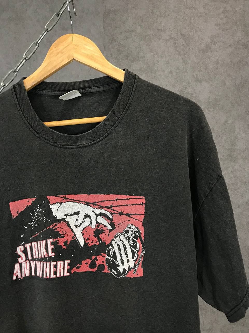 Band Tees Strike Anywhere vintage rock band tee Size US XL / EU 56 / 4 - 2 Thumbnail