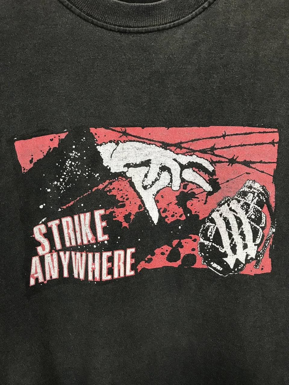 Band Tees Strike Anywhere vintage rock band tee Size US XL / EU 56 / 4 - 3 Thumbnail