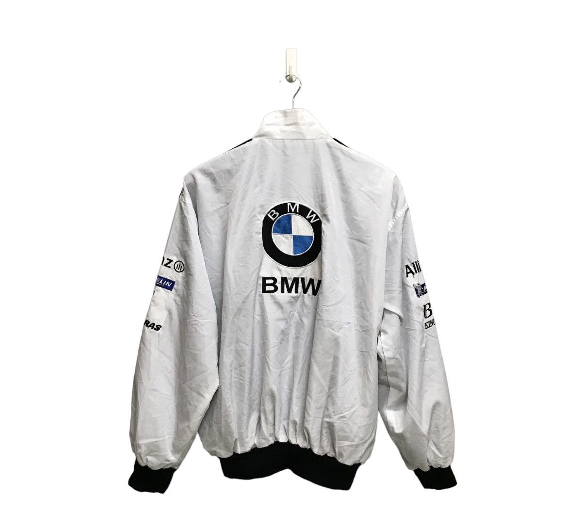 BMW BMW motorsport Unbranded Nylon Bomber Jacket Size US L / EU 52-54 / 3 - 2 Thumbnail