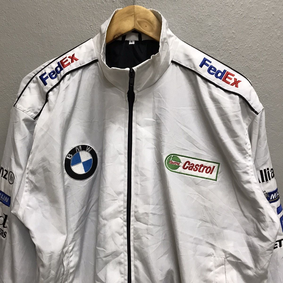 BMW BMW motorsport Unbranded Nylon Bomber Jacket Size US L / EU 52-54 / 3 - 5 Thumbnail