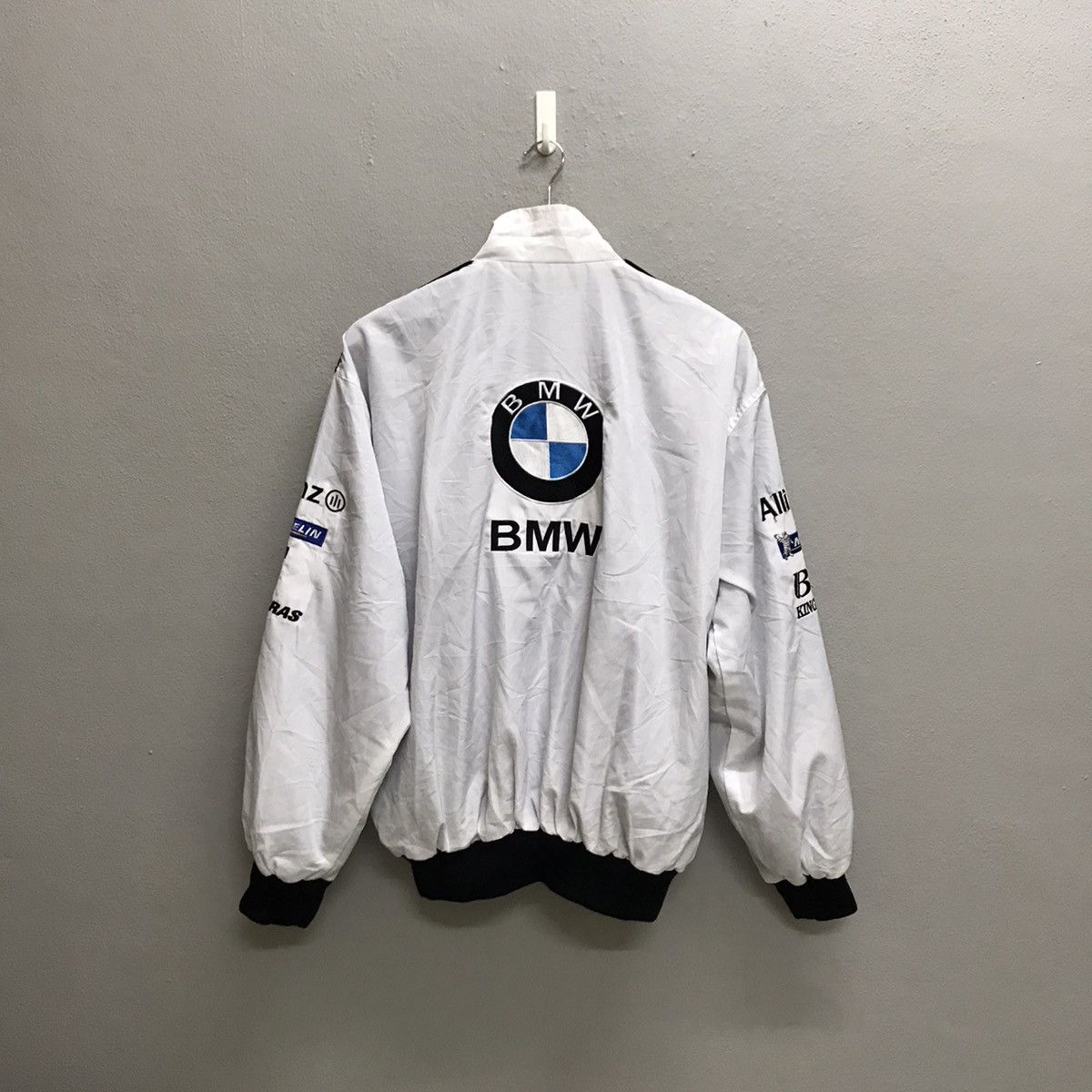 BMW BMW motorsport Unbranded Nylon Bomber Jacket Size US L / EU 52-54 / 3 - 6 Thumbnail