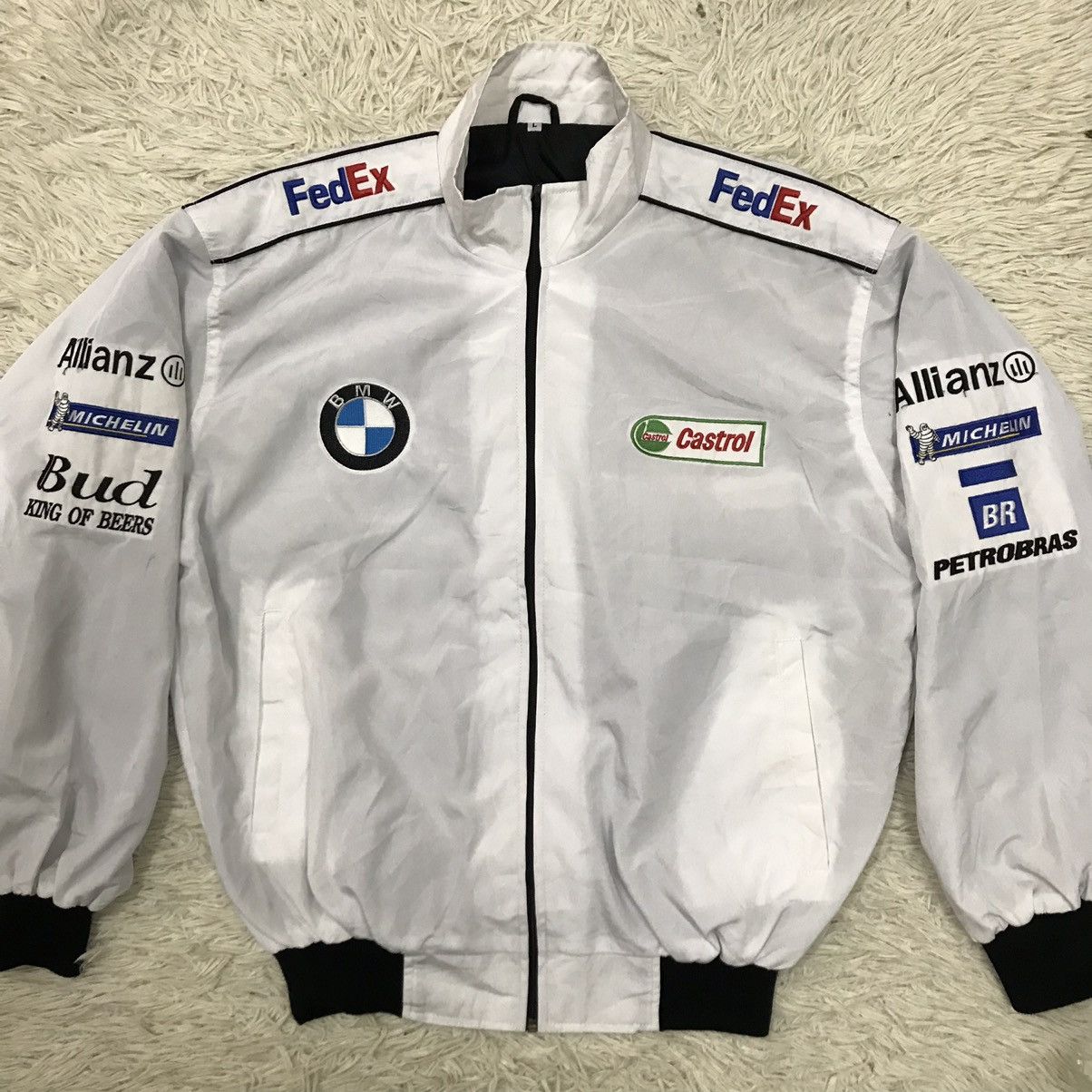 BMW motorsport Unbranded Nylon Bomber Jacket
