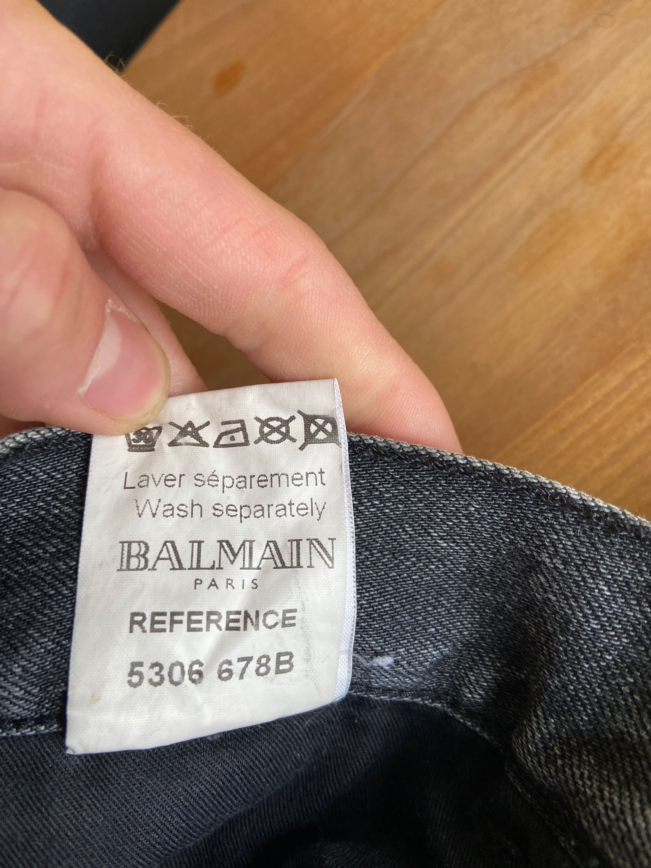 Balmain Balmain Decarnin Era Pocket Zipper Denim Size US 30 / EU 46 - 9 Thumbnail