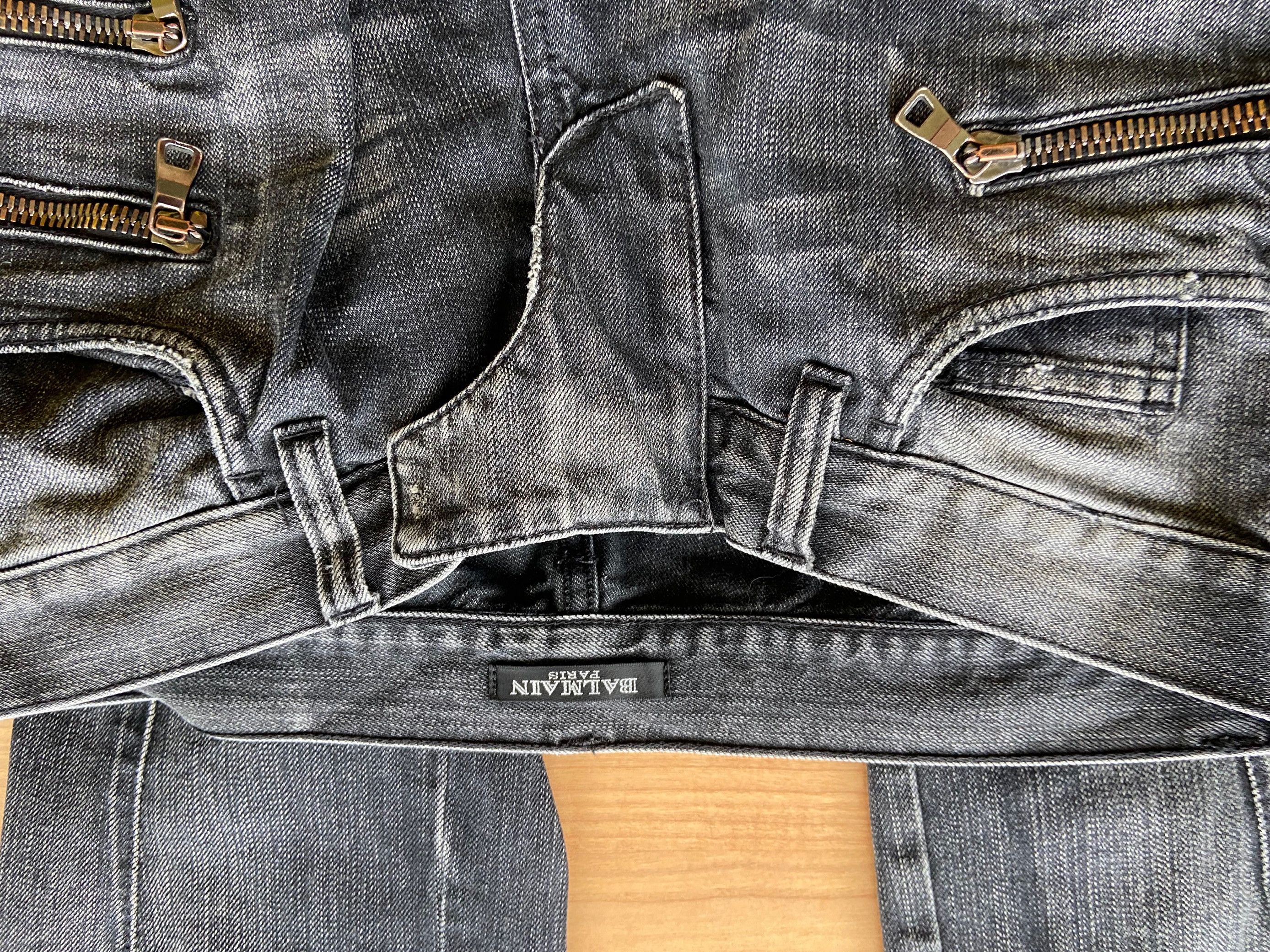 Balmain Balmain Decarnin Era Pocket Zipper Denim Size US 30 / EU 46 - 8 Thumbnail