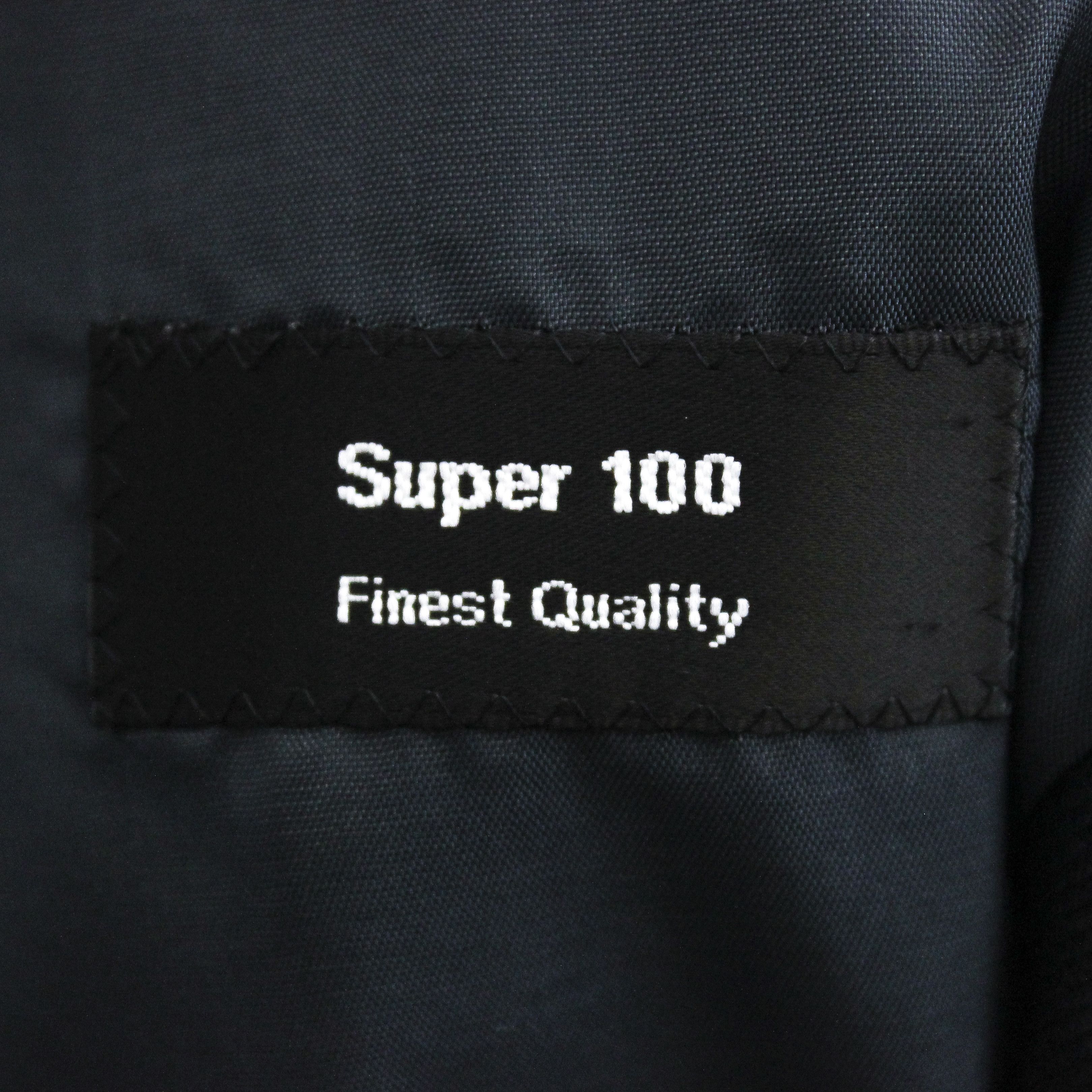 Hugo Boss Vanderbilt Super 100 Men BlazerSuit Jacket EU 50 Blue M Size 40R - 4 Thumbnail