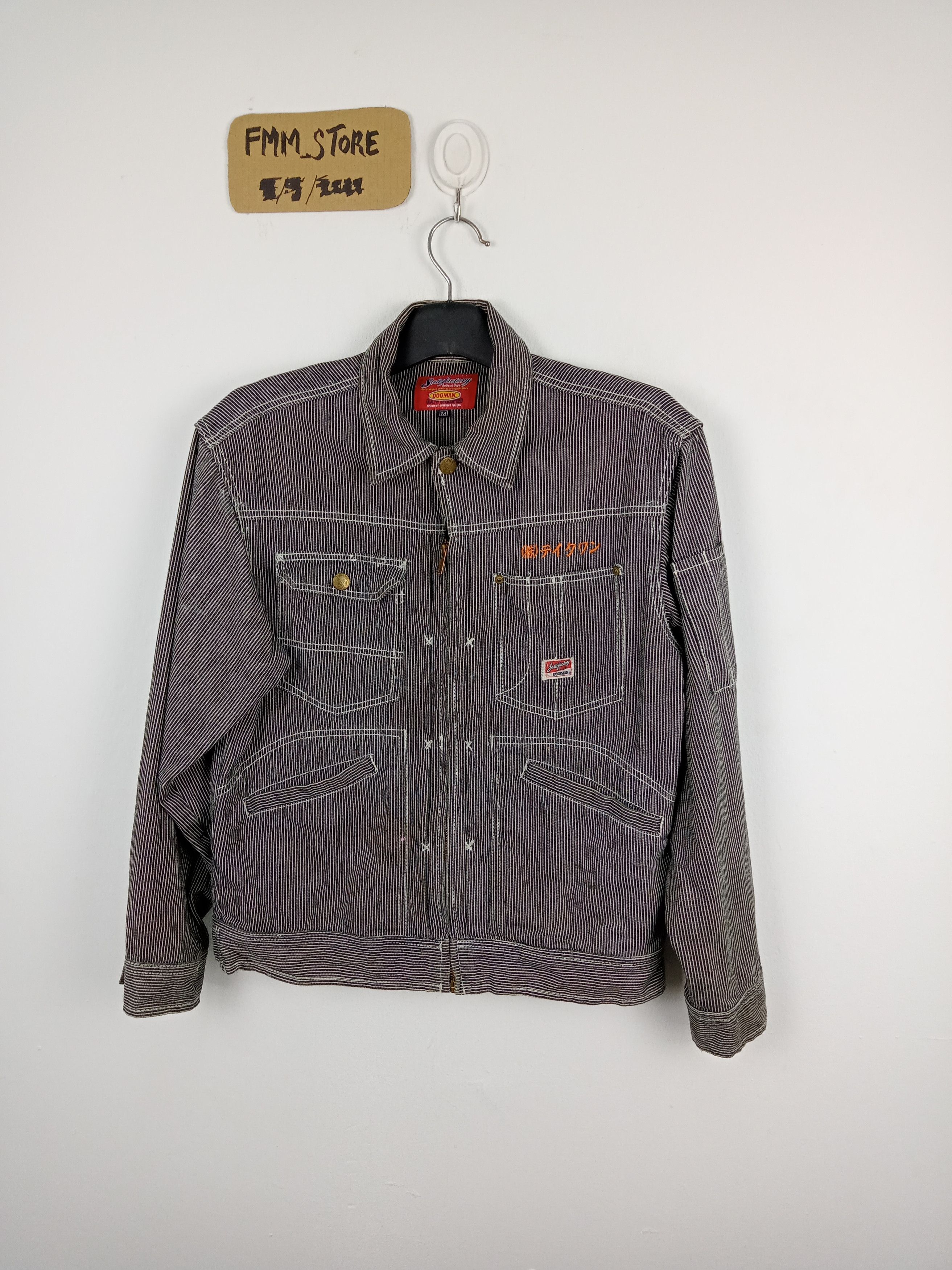 Vintage Vintage Dogmen Trucker Jacket Size US M / EU 48-50 / 2 - 1 Thumbnail
