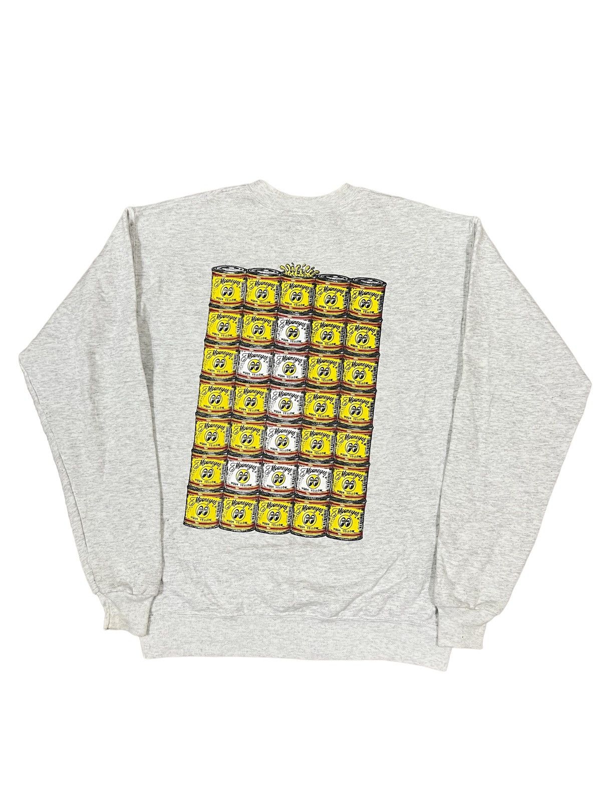 Vintage 1990s Mooneyes "Campbell Soup" Warhol Rockabilly Sweater Size US M / EU 48-50 / 2 - 3 Thumbnail