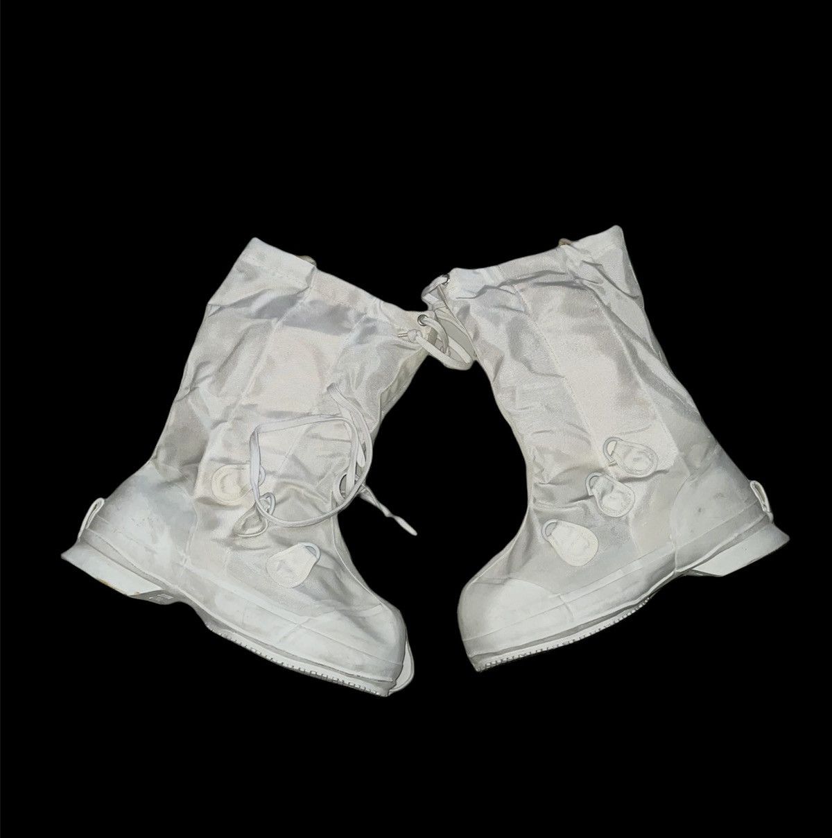 Military × Streetwear × Vintage White 80s Military Issue Mukluk Boots ...