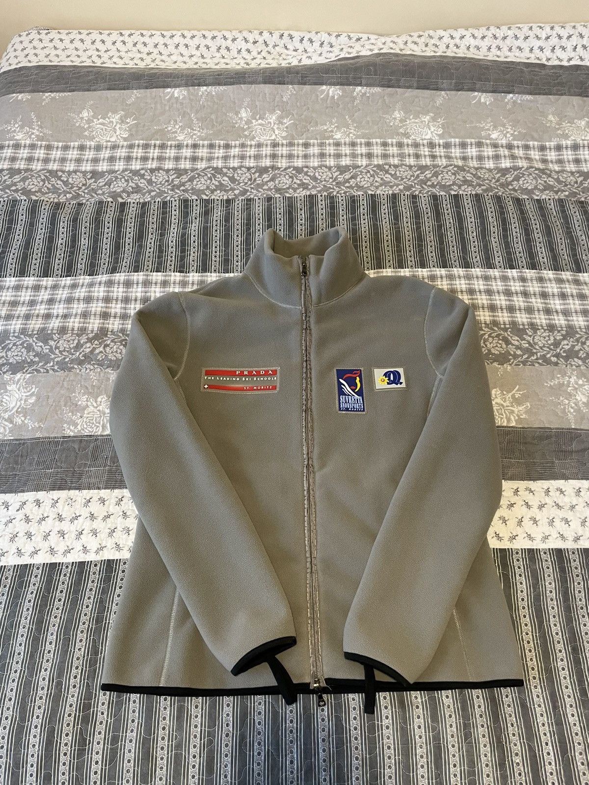 Prada Prada 2003 St Moritz Ski School Fleece Jacket pullover L