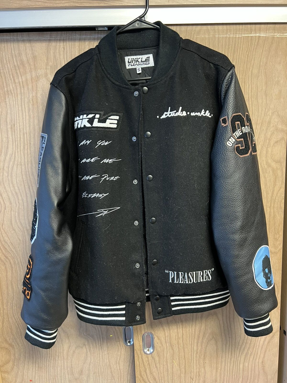Pleasures Pleasures Mowax Varsity Jacket | Grailed