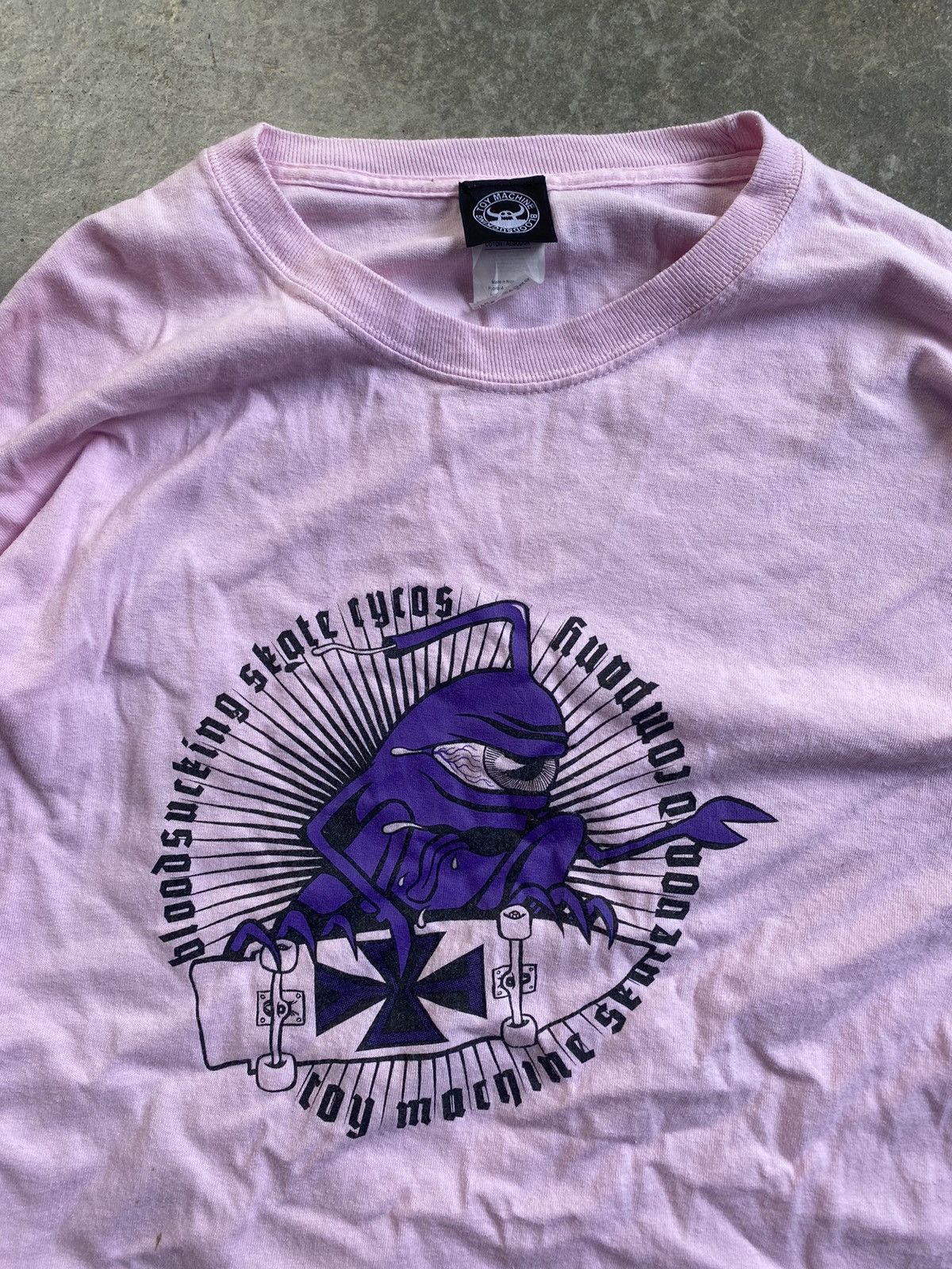 Toy Machine Vtg TOY Machine Single Eyes Iconic Skate LS Size US L / EU 52-54 / 3 - 3 Thumbnail