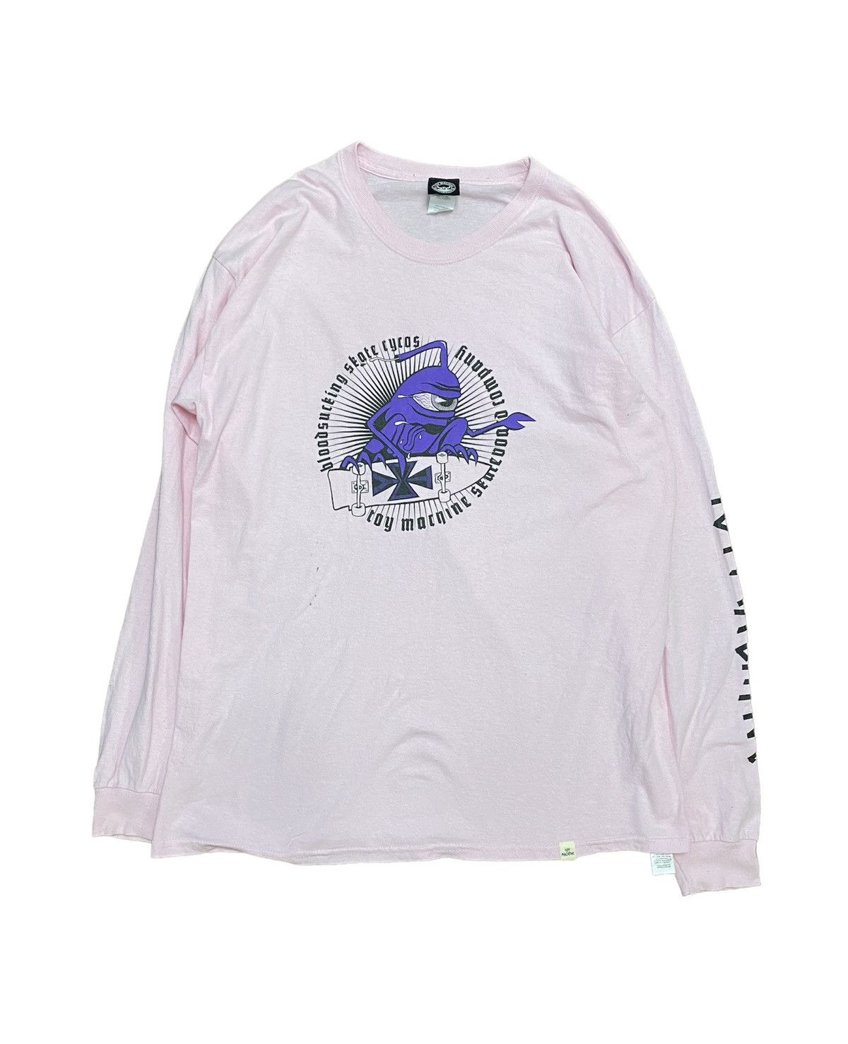 Toy Machine Vtg TOY Machine Single Eyes Iconic Skate LS Size US L / EU 52-54 / 3 - 1 Thumbnail