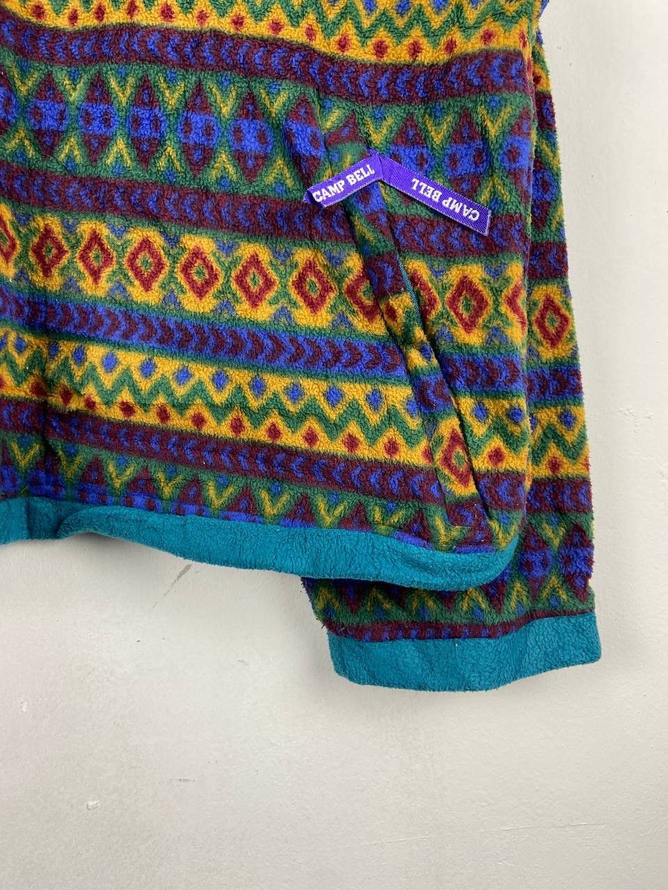 Aztech Mountain × Vintage Vintage Team Camp Bell Fleece Sweater Jacket Aztec Navajo Size US XL / EU 56 / 4 - 7 Thumbnail