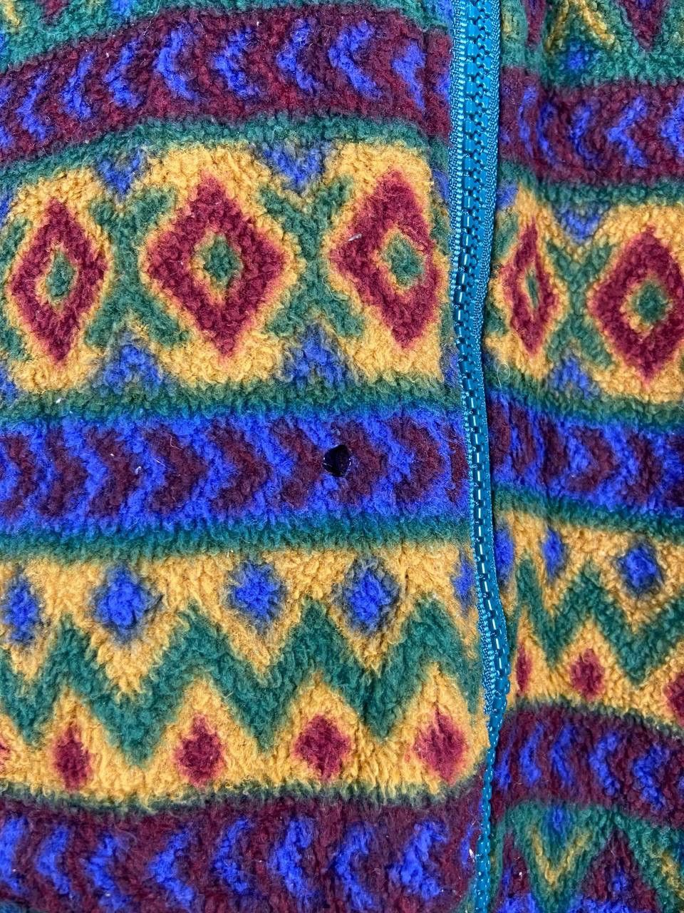 Aztech Mountain × Vintage Vintage Team Camp Bell Fleece Sweater Jacket Aztec Navajo Size US XL / EU 56 / 4 - 8 Thumbnail