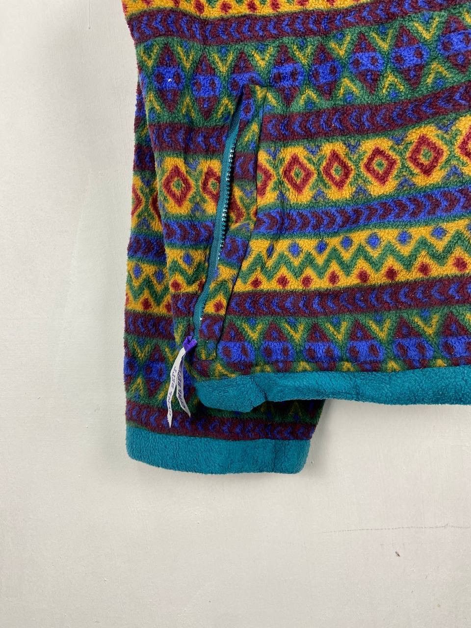 Aztech Mountain × Vintage Vintage Team Camp Bell Fleece Sweater Jacket Aztec Navajo Size US XL / EU 56 / 4 - 6 Thumbnail