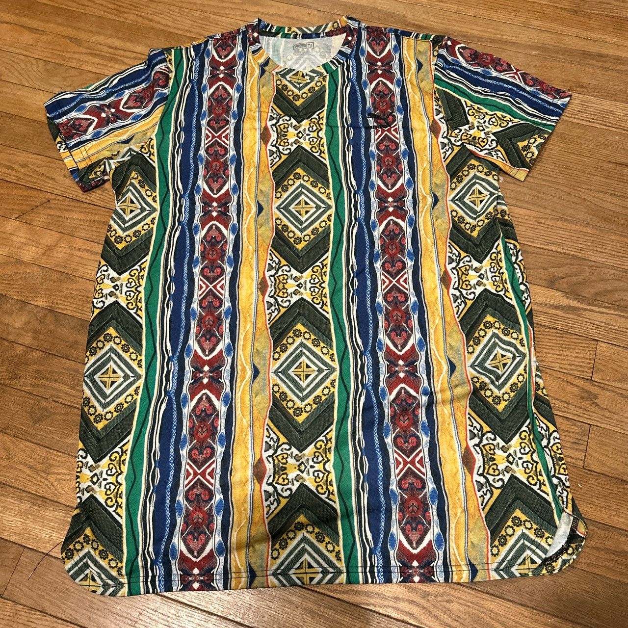 PUMA X COOGI “Biggie” Sweater Pattern T-Shirt