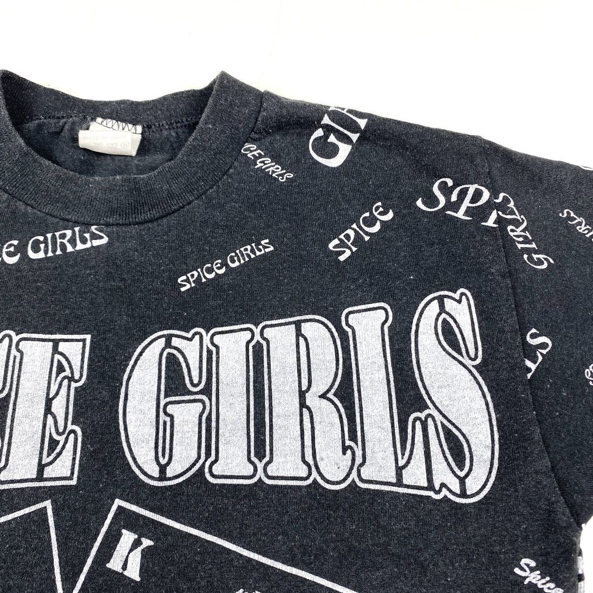 Band Tees × Vintage Rare! Early 90’s Vintage Spice Girls T Shirt Full Print Size US S / EU 44-46 / 1 - 9 Thumbnail