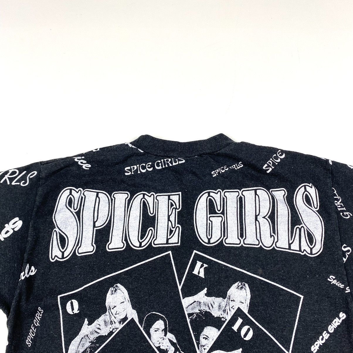 Band Tees × Vintage Rare! Early 90’s Vintage Spice Girls T Shirt Full Print Size US S / EU 44-46 / 1 - 19 Thumbnail
