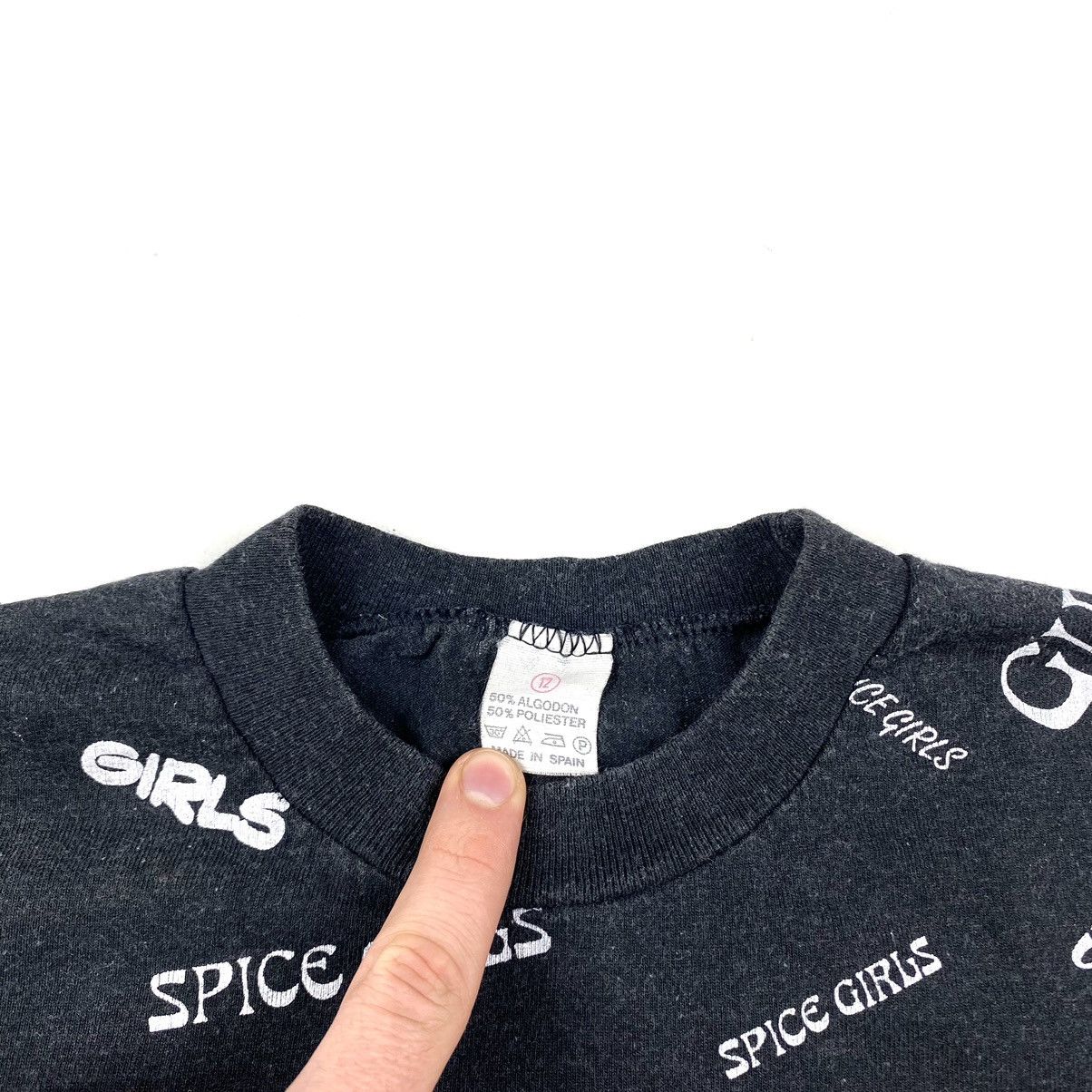 Band Tees × Vintage Rare! Early 90’s Vintage Spice Girls T Shirt Full Print Size US S / EU 44-46 / 1 - 11 Thumbnail