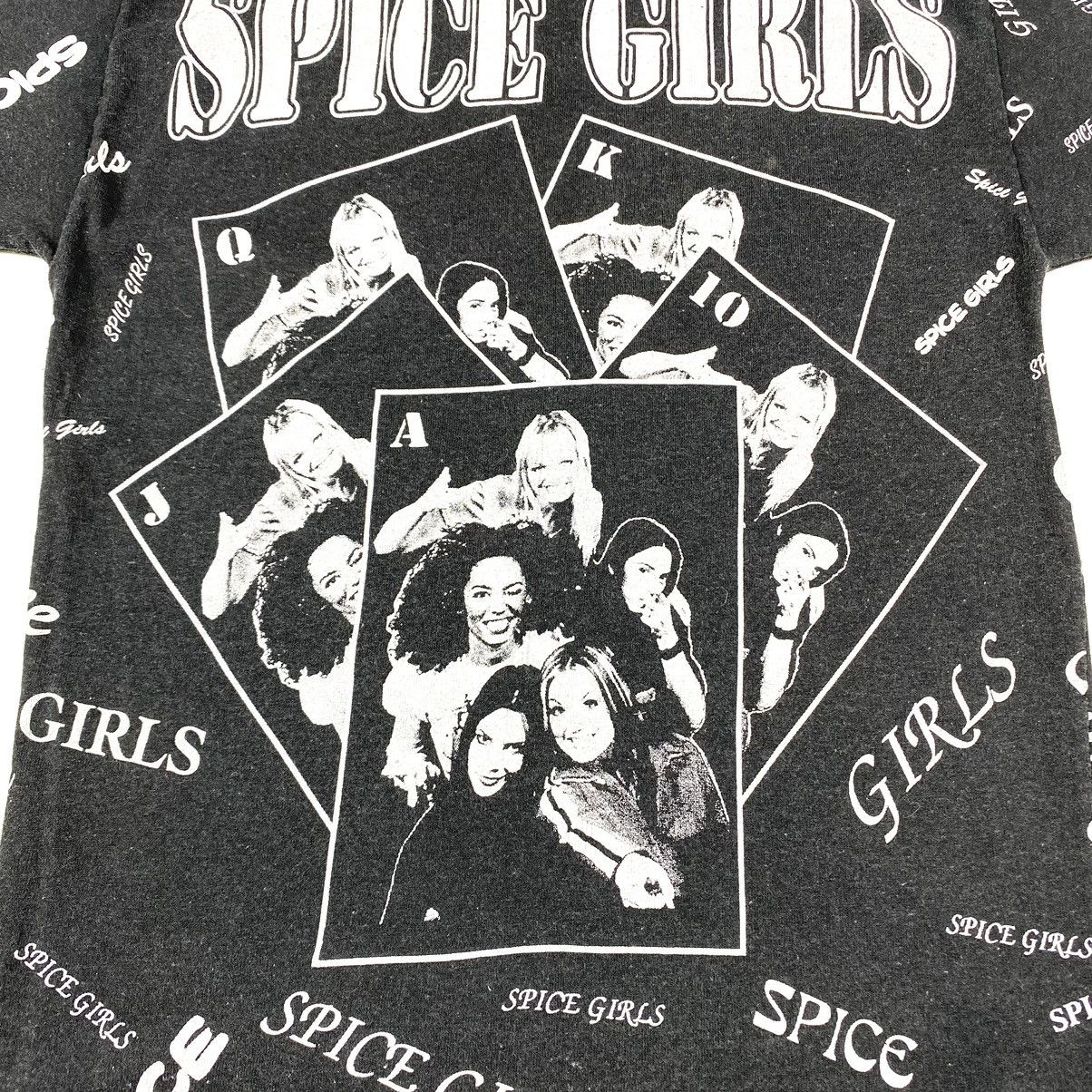 Band Tees × Vintage Rare! Early 90’s Vintage Spice Girls T Shirt Full Print Size US S / EU 44-46 / 1 - 16 Thumbnail