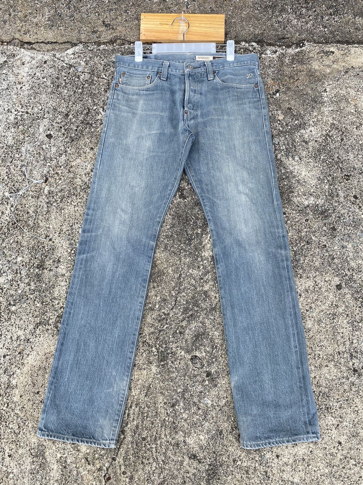 Jean Japonais Selvedge D'LOOP 75x Vintage - Taille W35 L34 - 100% Coton Bio Allemagne