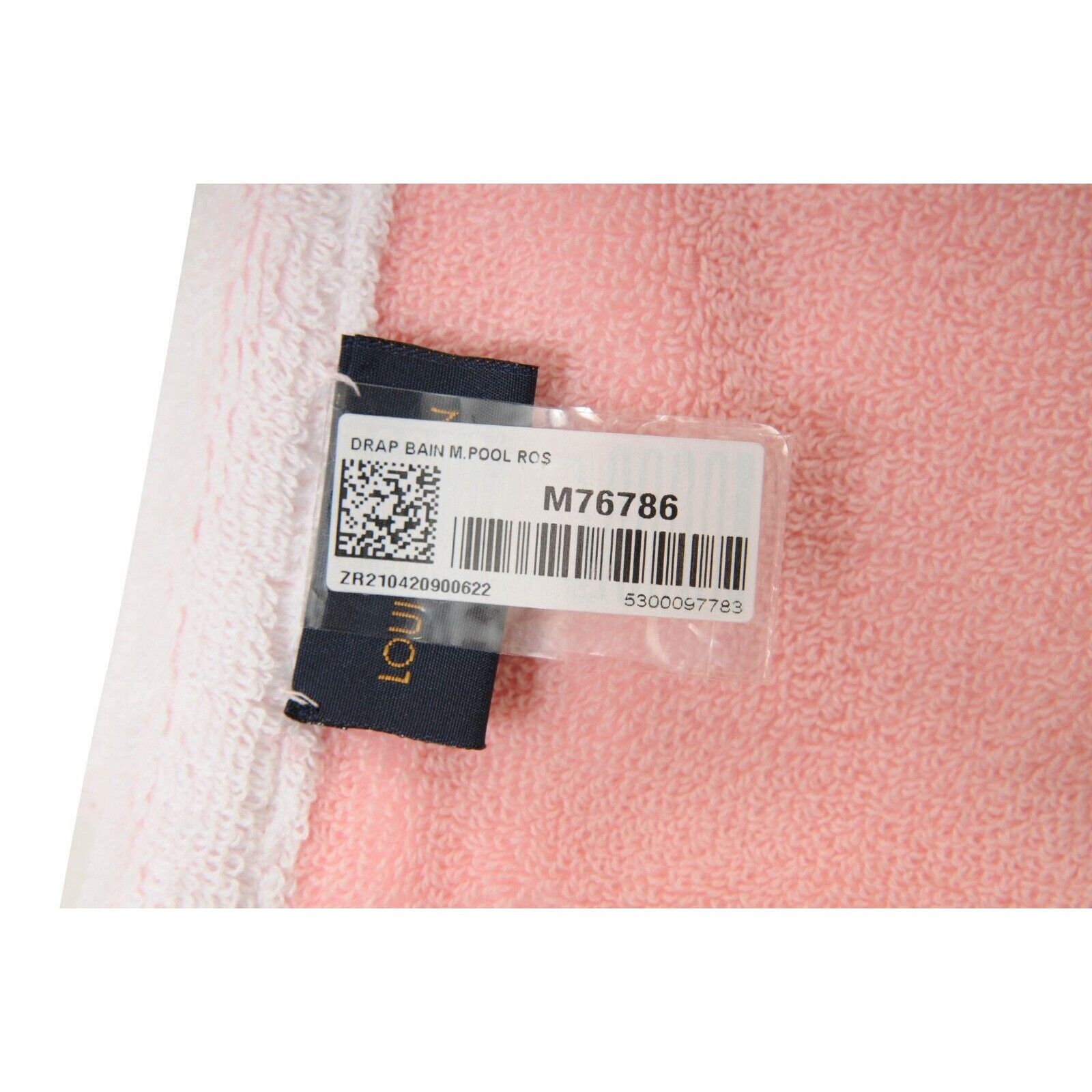 Louis Vuitton Beach Bath Towel Pink Yellow Drap De Bain Monogram Size ONE SIZE - 8 Thumbnail