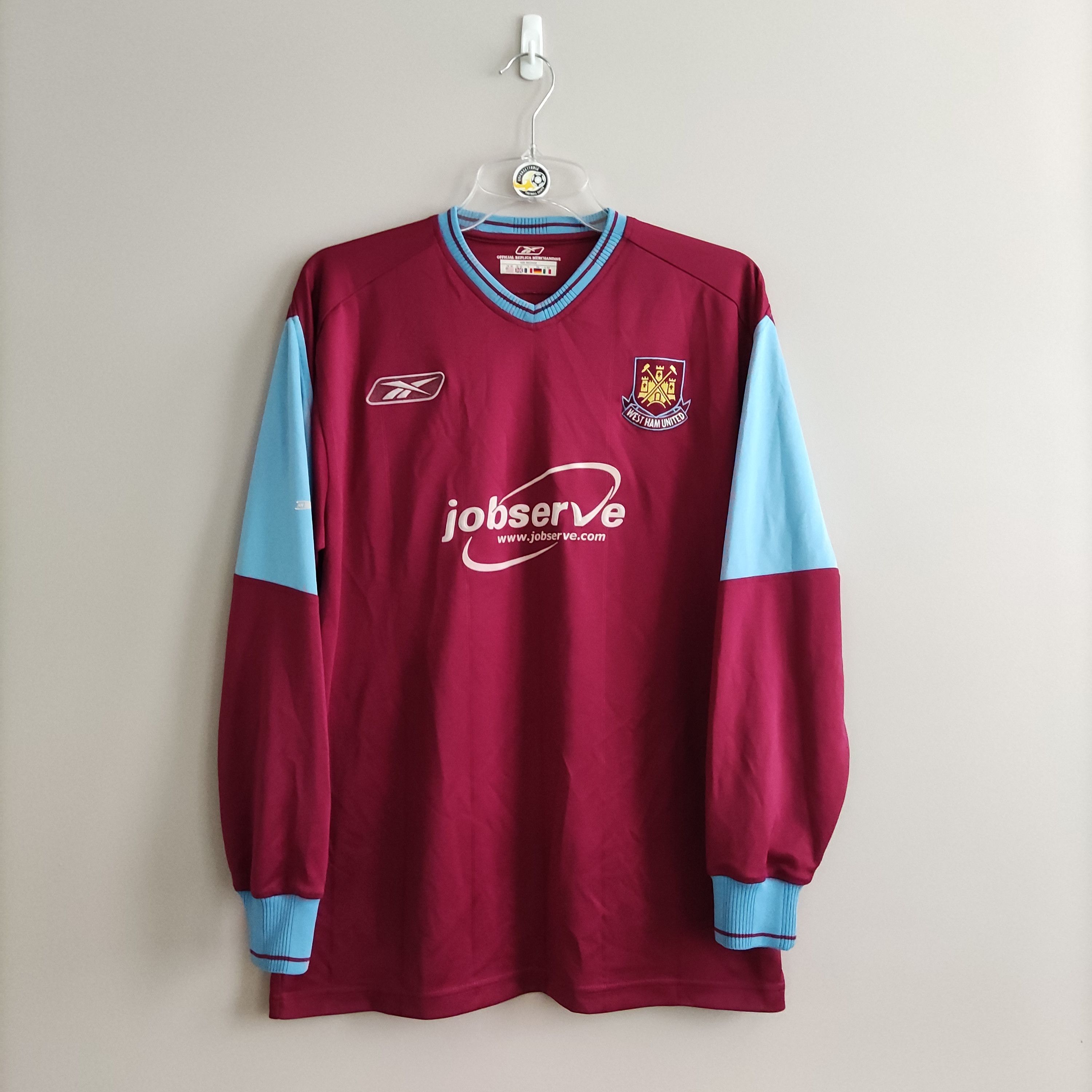 West Ham United Extérieur Maillot de foot 2004 - 2005