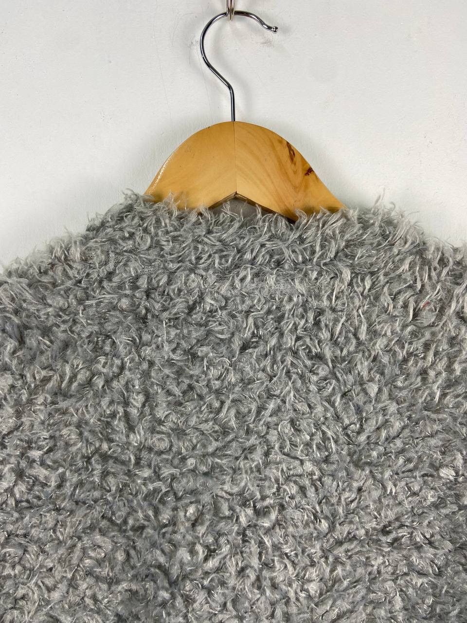 Aran Isles Knitwear Vintage Cutie Blonde Mohair Fur Sweater Sweatshirt Size L / US 10 / IT 46 - 9 Thumbnail